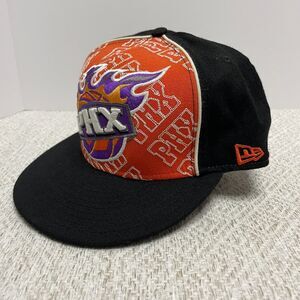 New Era Mens 7 1/2 Phoenix Suns NBA Hardwood Classics Fitted Cap Hat